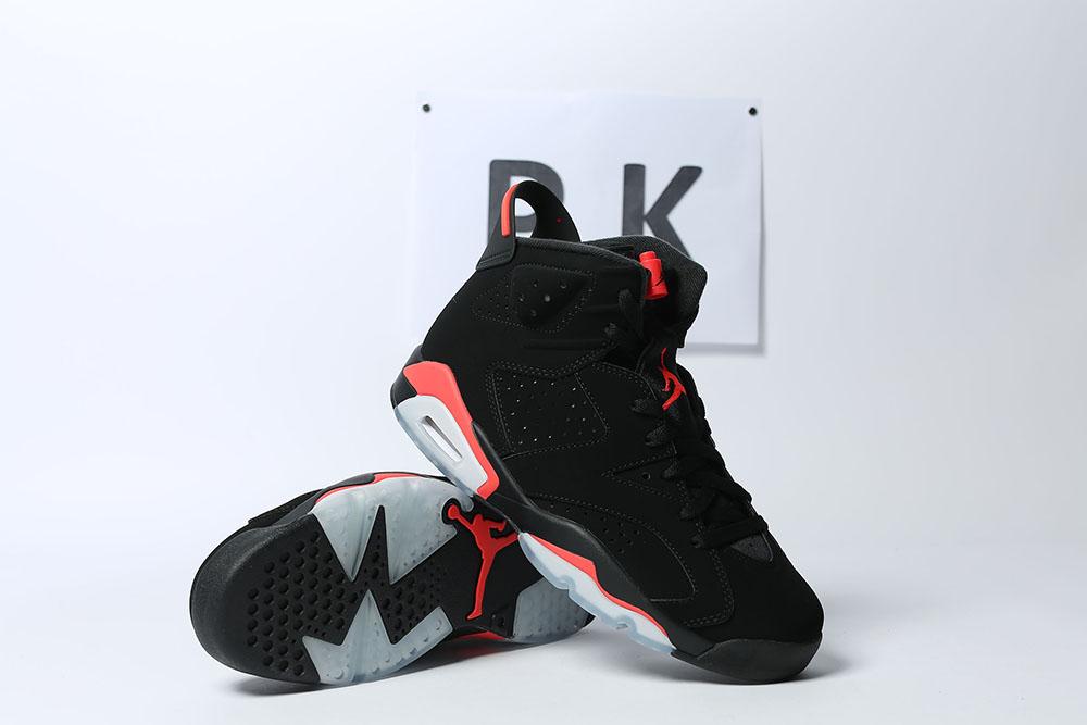 PK GOD Jordan 6 Retro Black Infrared 2019 RETAIL MATERIALS READY TO SHIP